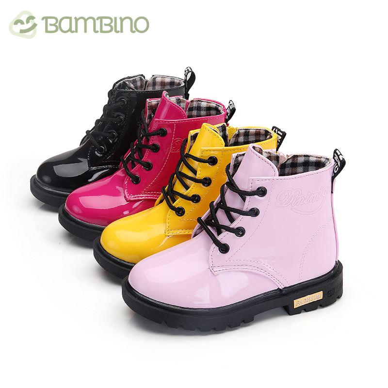 Bota de Couro Infantil Earth
