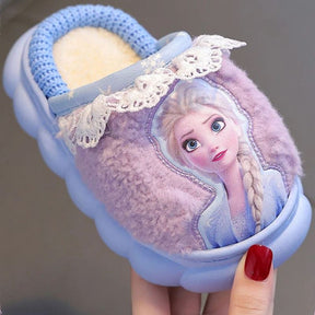 Pantufa Infantil Frozen para Meninas