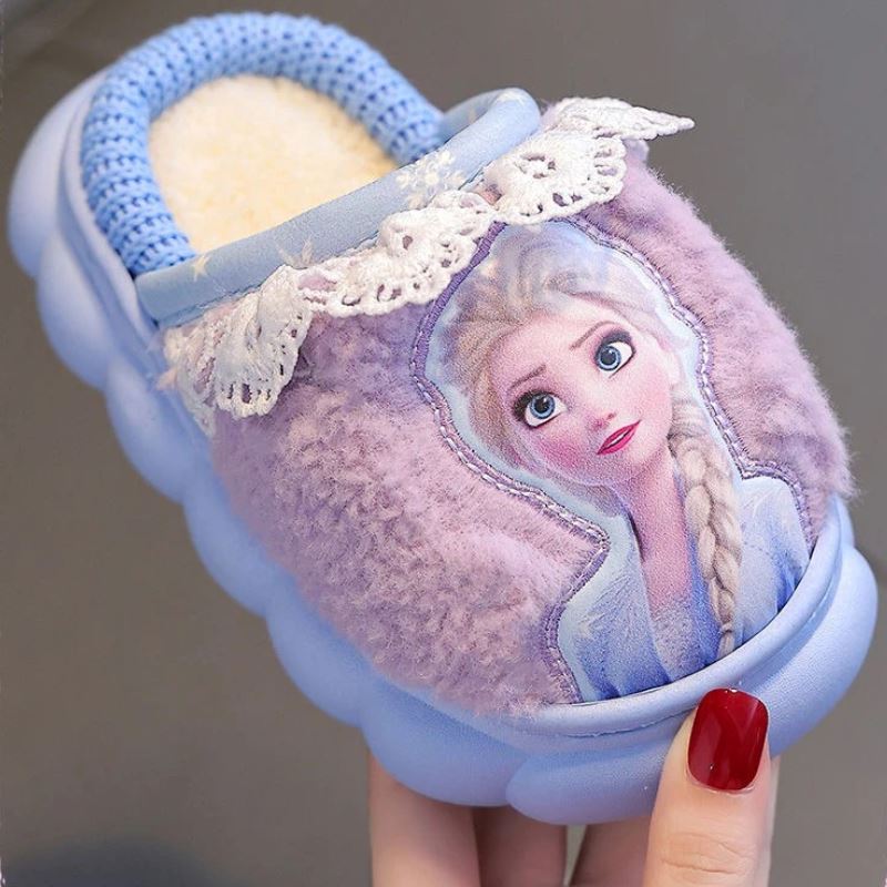 Pantufa Infantil Frozen para Meninas
