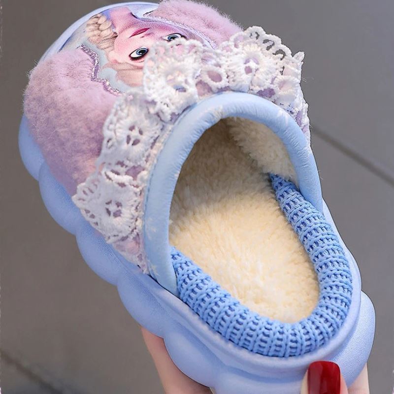 Pantufa Infantil Frozen para Meninas