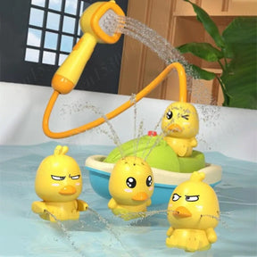 Brinquedo de Banho para Bebês - Patinhos Recreativos