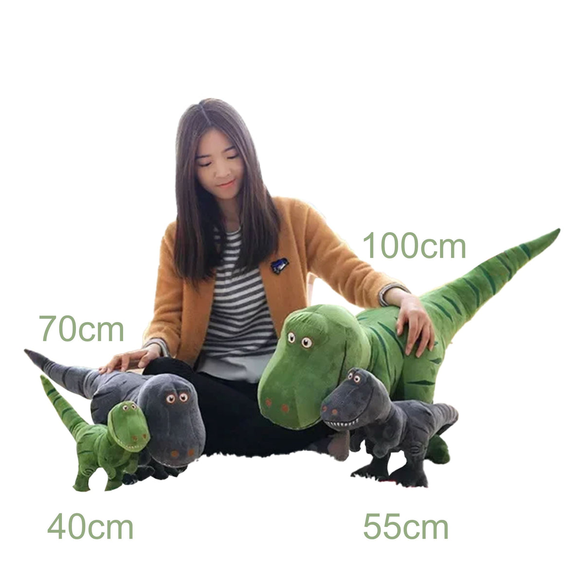Ursinho Dino Rex de Pelúcia