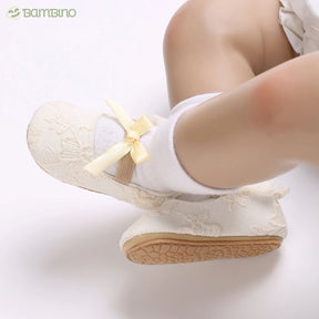 Sapatilha Branca de Neve para Bebê