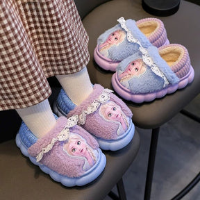 Pantufa Infantil Frozen para Meninas