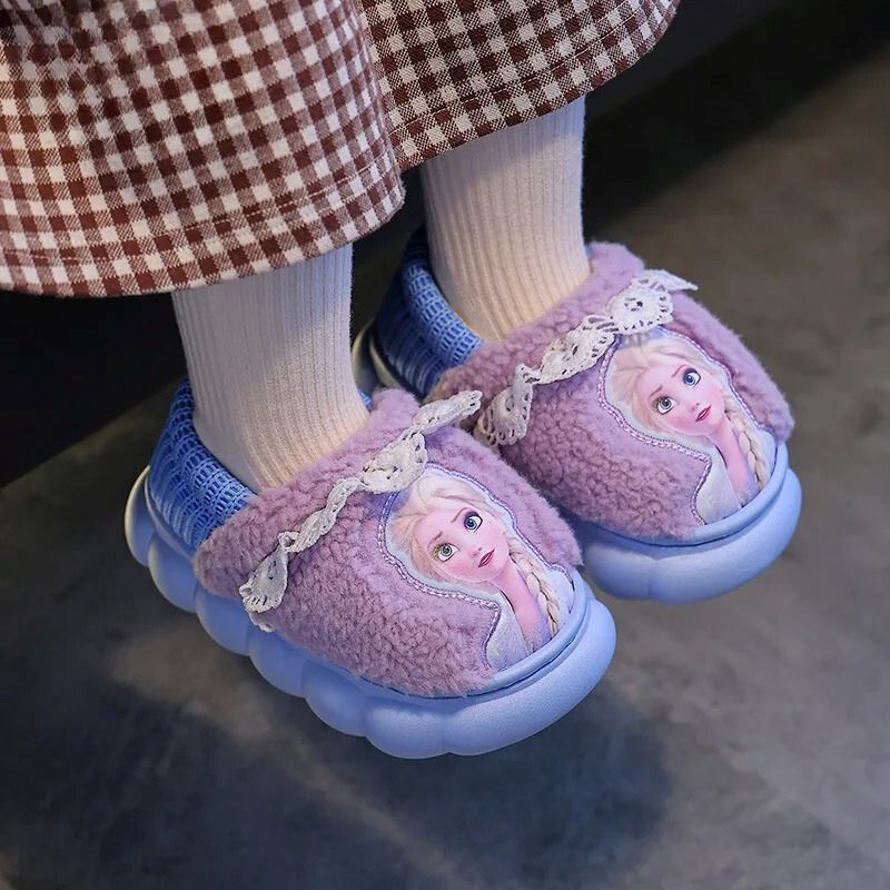 Pantufa Infantil Frozen para Meninas
