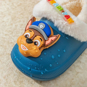 Chinelo de Pelúcia interna Patrulha Canina