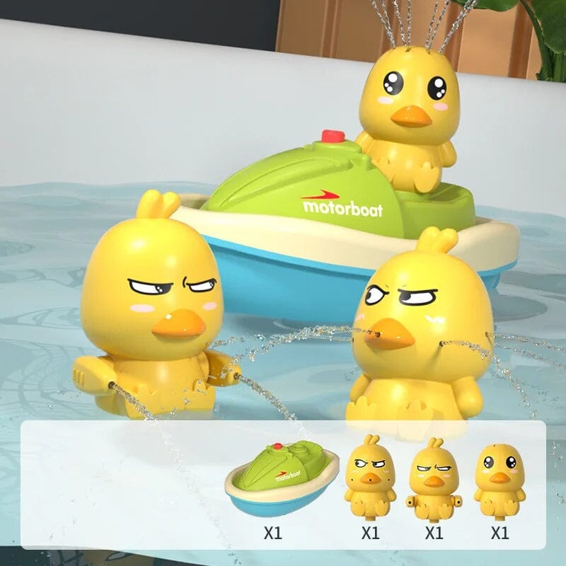 Brinquedo de Banho para Bebês - Patinhos Recreativos