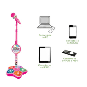 Microfone Karaokê Infantil