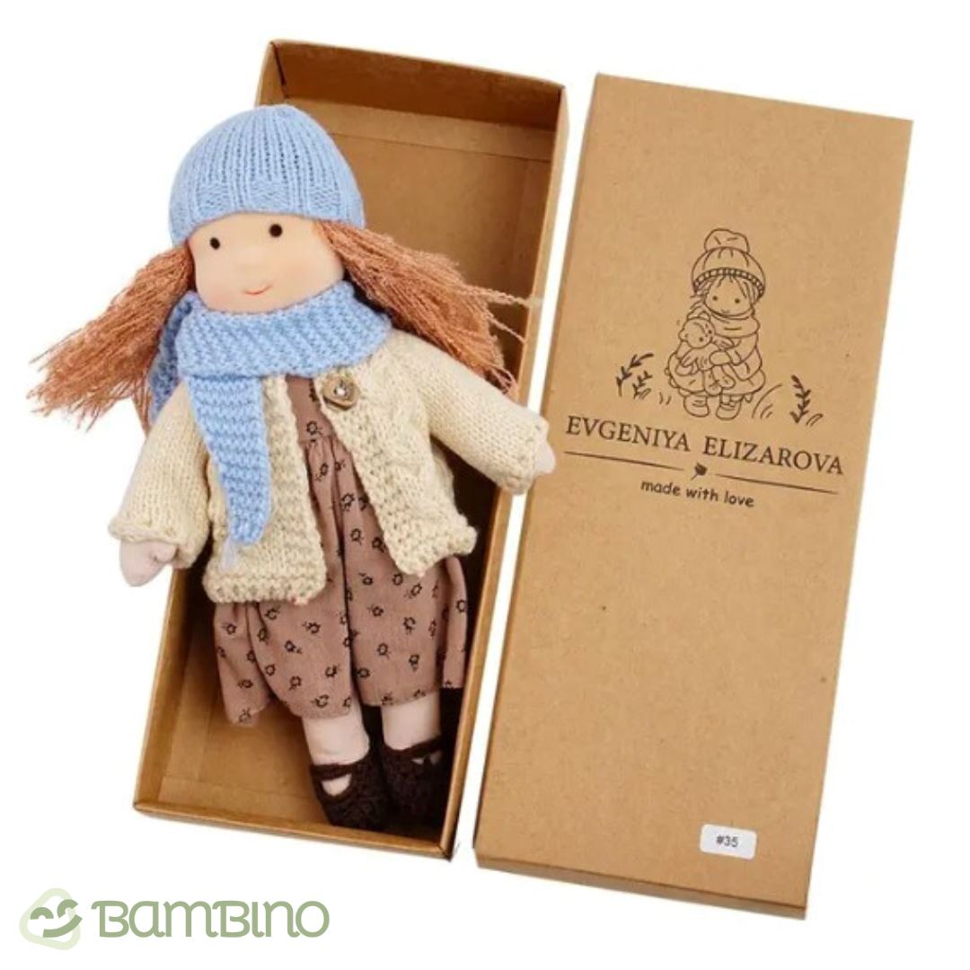 Boneca de Pano Artesanal Brinquedo Infantil