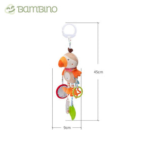 Chocalho Primeiro Toque para Carrinho de Bebê Bambino