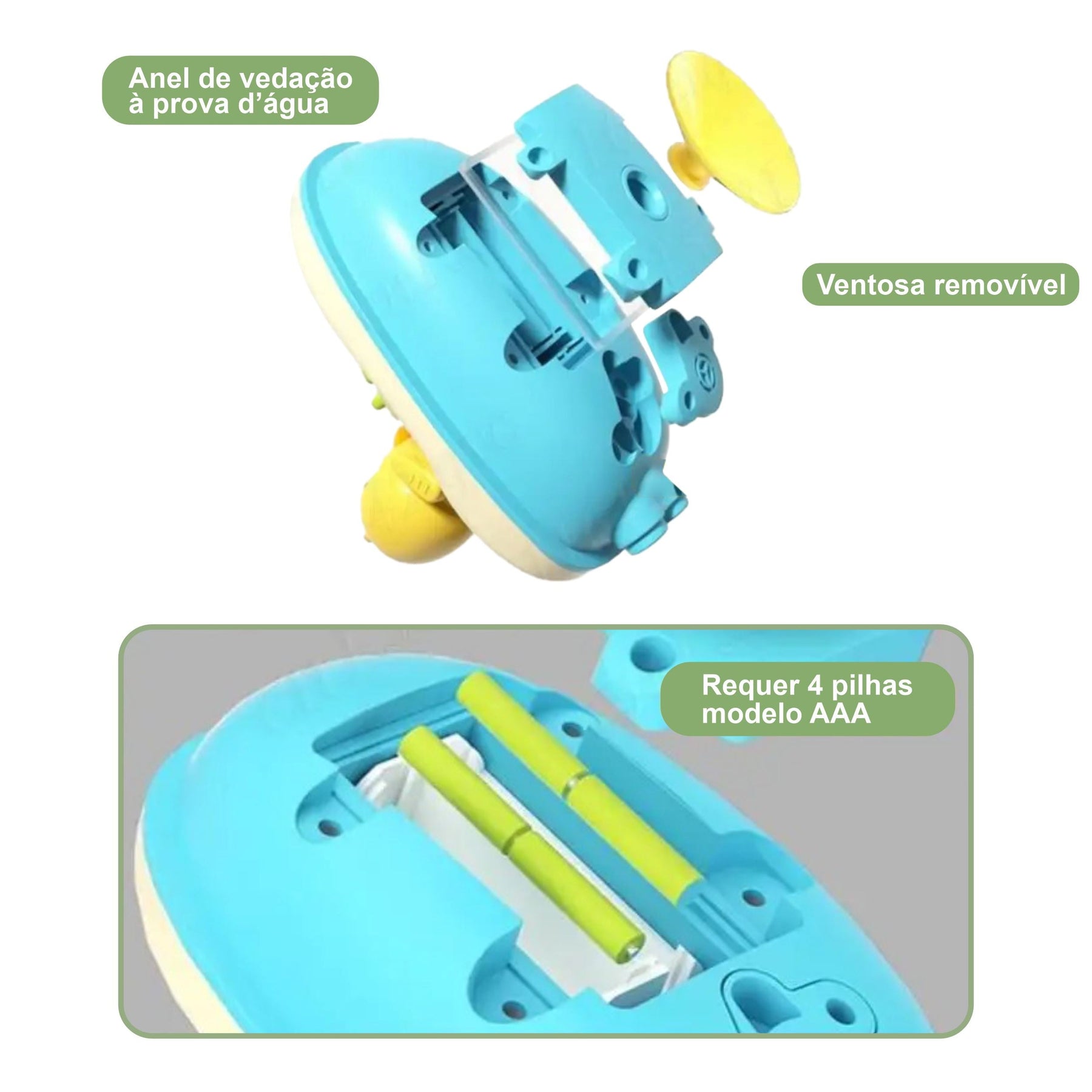 Brinquedo de Banho para Bebês - Patinhos Recreativos