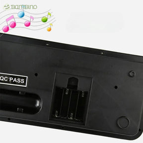 Teclado Elétrico Com Microfone Infantil