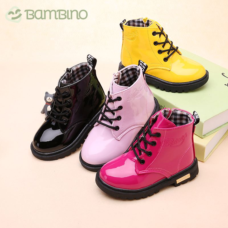 Bota de Couro Infantil Earth